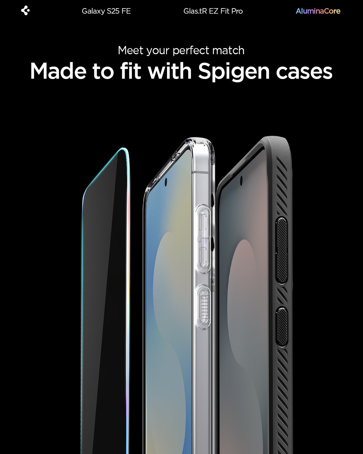 Galaxy S25 FE Series - GLAS.tR EZ Fit Pro