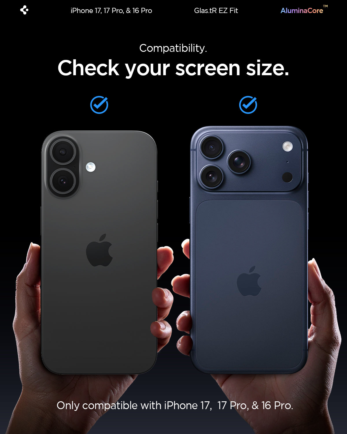iPhone 17 Series - GLAS.tR EZ Fit | Sensor Protected
