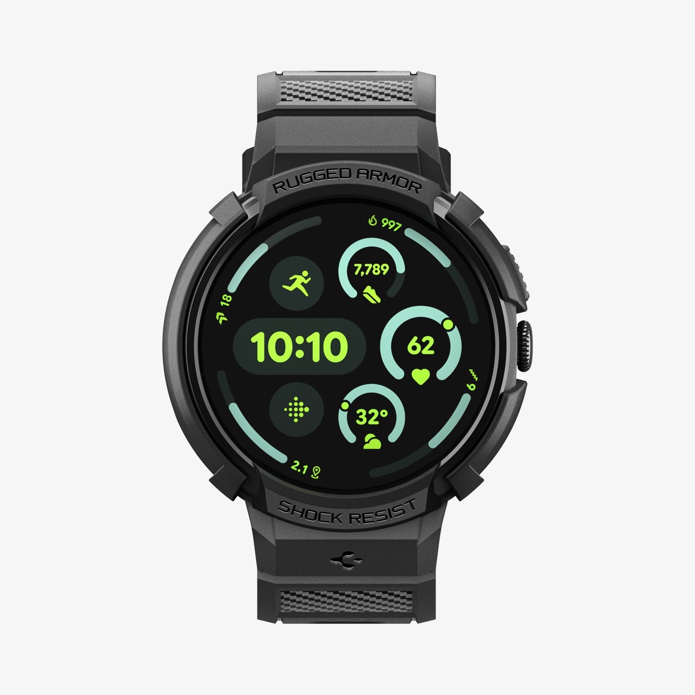 Pixel Watch 4 Series - Rugged Armor Pro + Stand