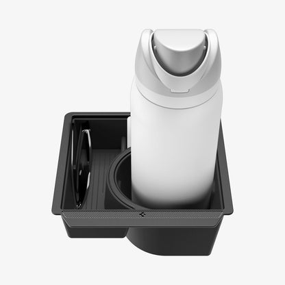 Tesla Series - Sliding Center Console Organizer with Bottle Holder | TO220SC
