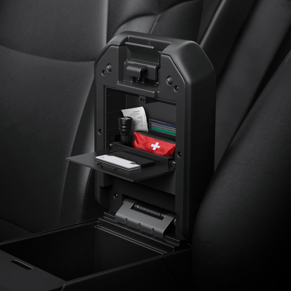 Toyota Series - Center Console Hidden Storage Box | TYO221
