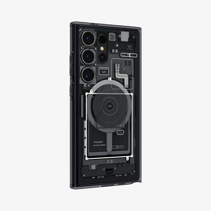 Galaxy S24 Series - Ultra Hybrid Metal Ring Zero One (Mag Fit)