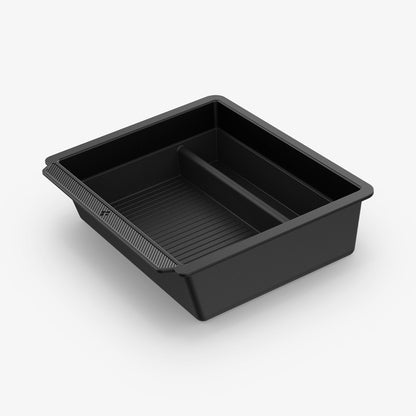 Tesla Series - Sliding Center Console Organizer Upper Tray | 2-Section