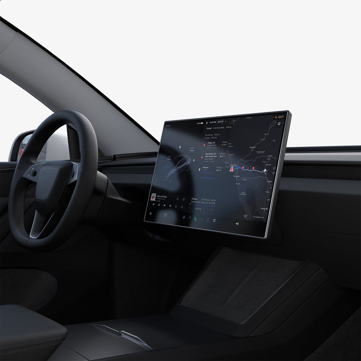 Tesla Series - Screen Protector GLAS.tR EZ Fit | Anti-Glare 16 inch