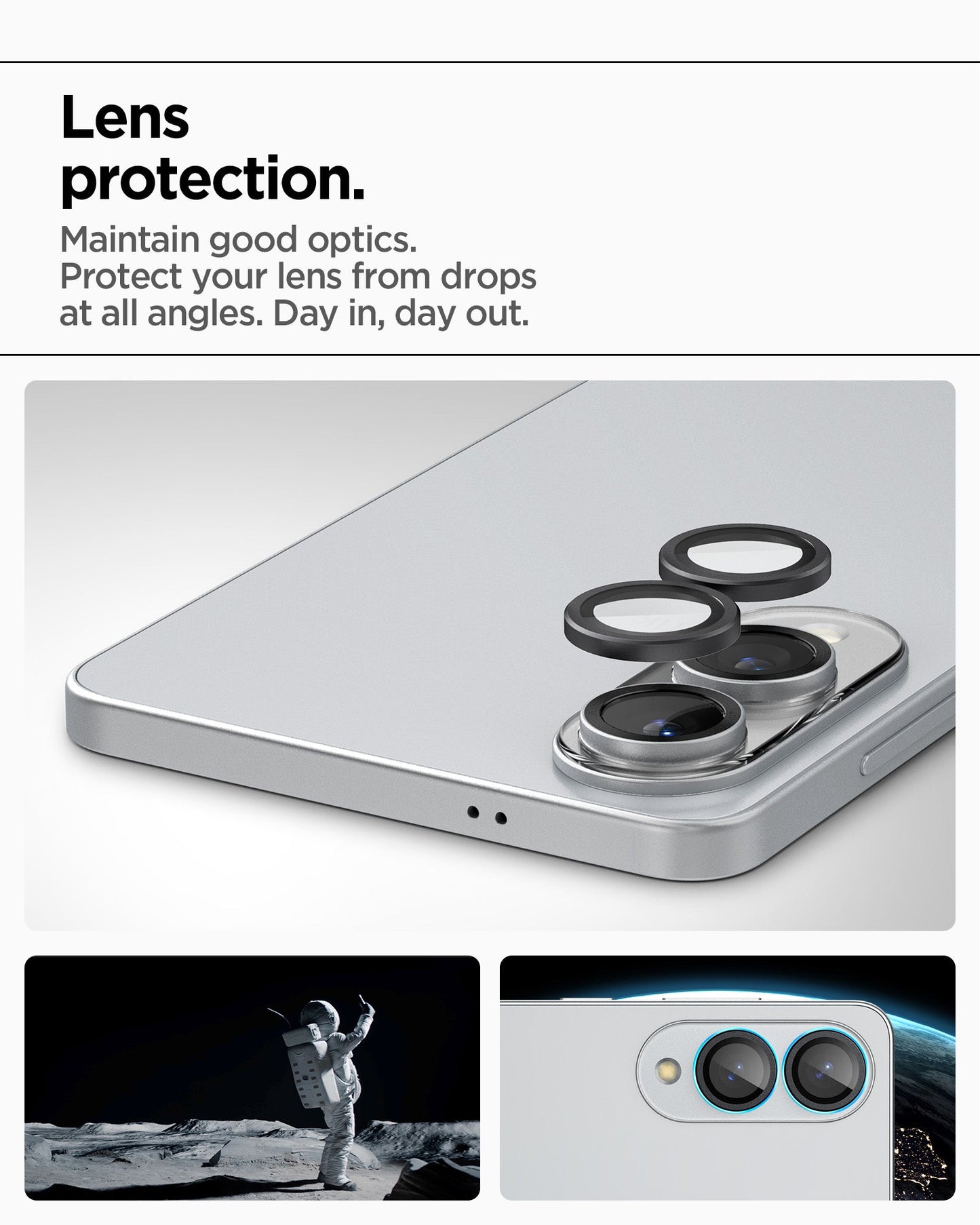 Galaxy S25 Edge - Optik EZ Fit Lens Pro Protector