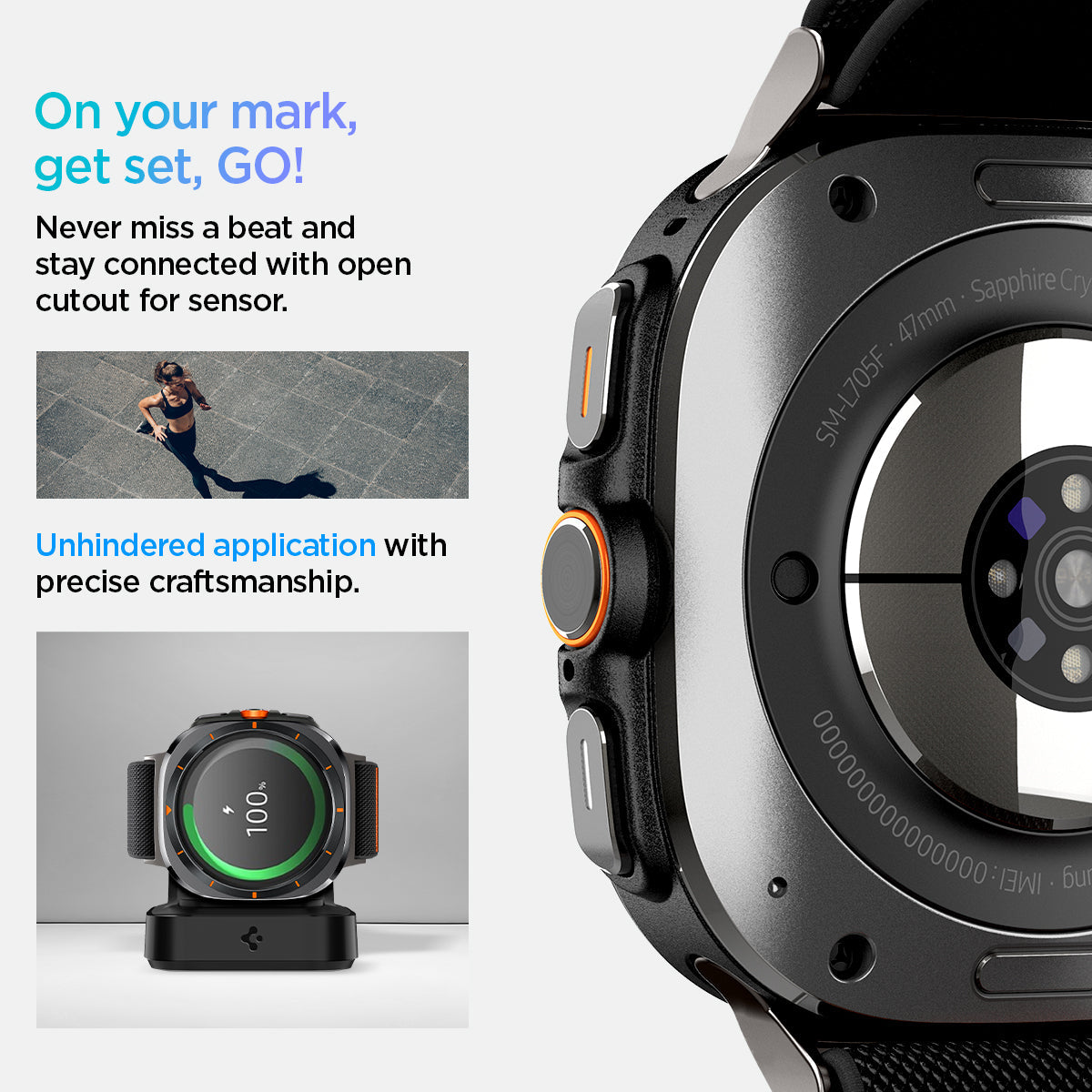 Galaxy Watch Series - Lite Fit Band