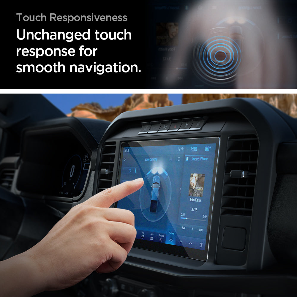 Ford Models - Screen Protector GLAS.tR SLIM | Anti-Glare