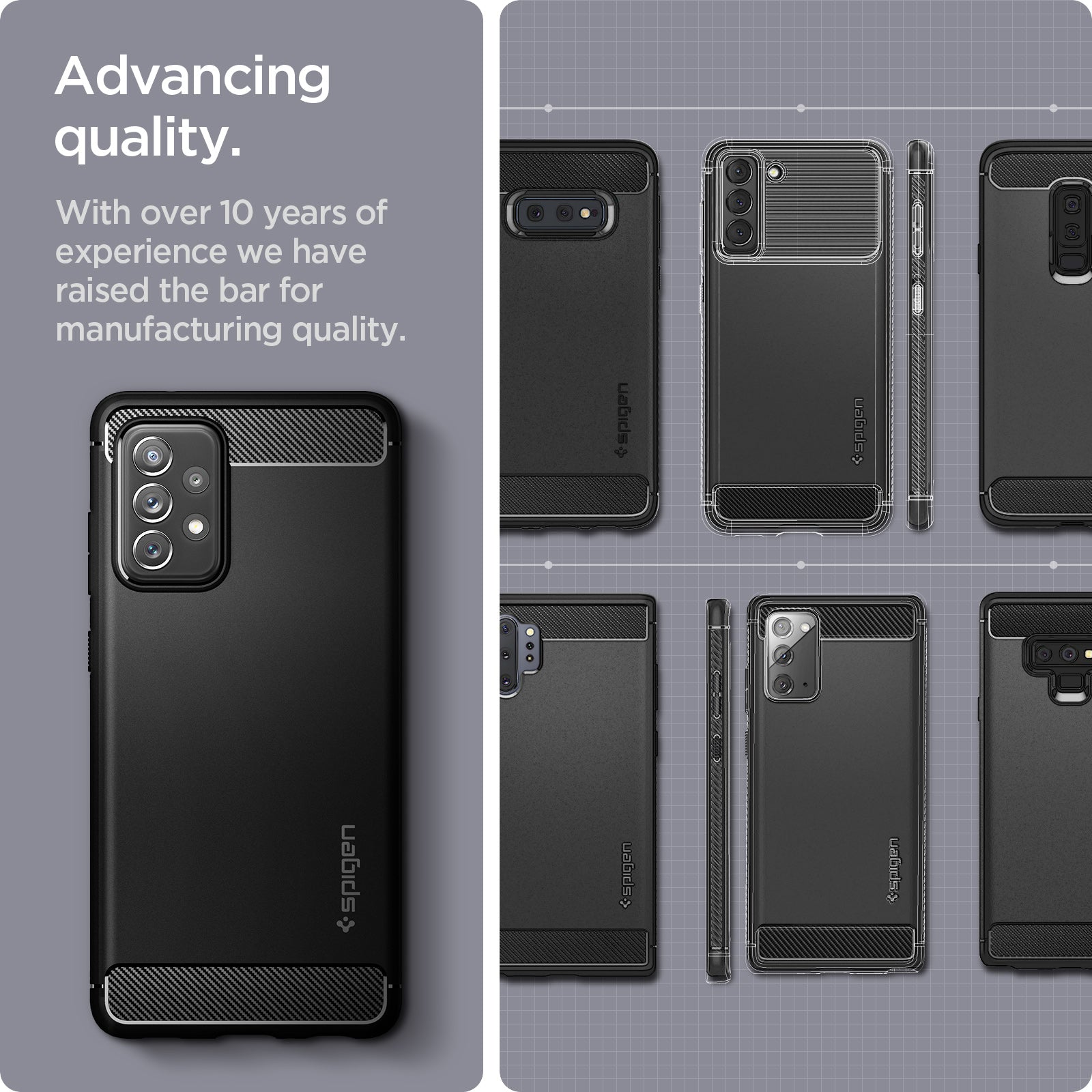 Galaxy A Series - Rugged Armor