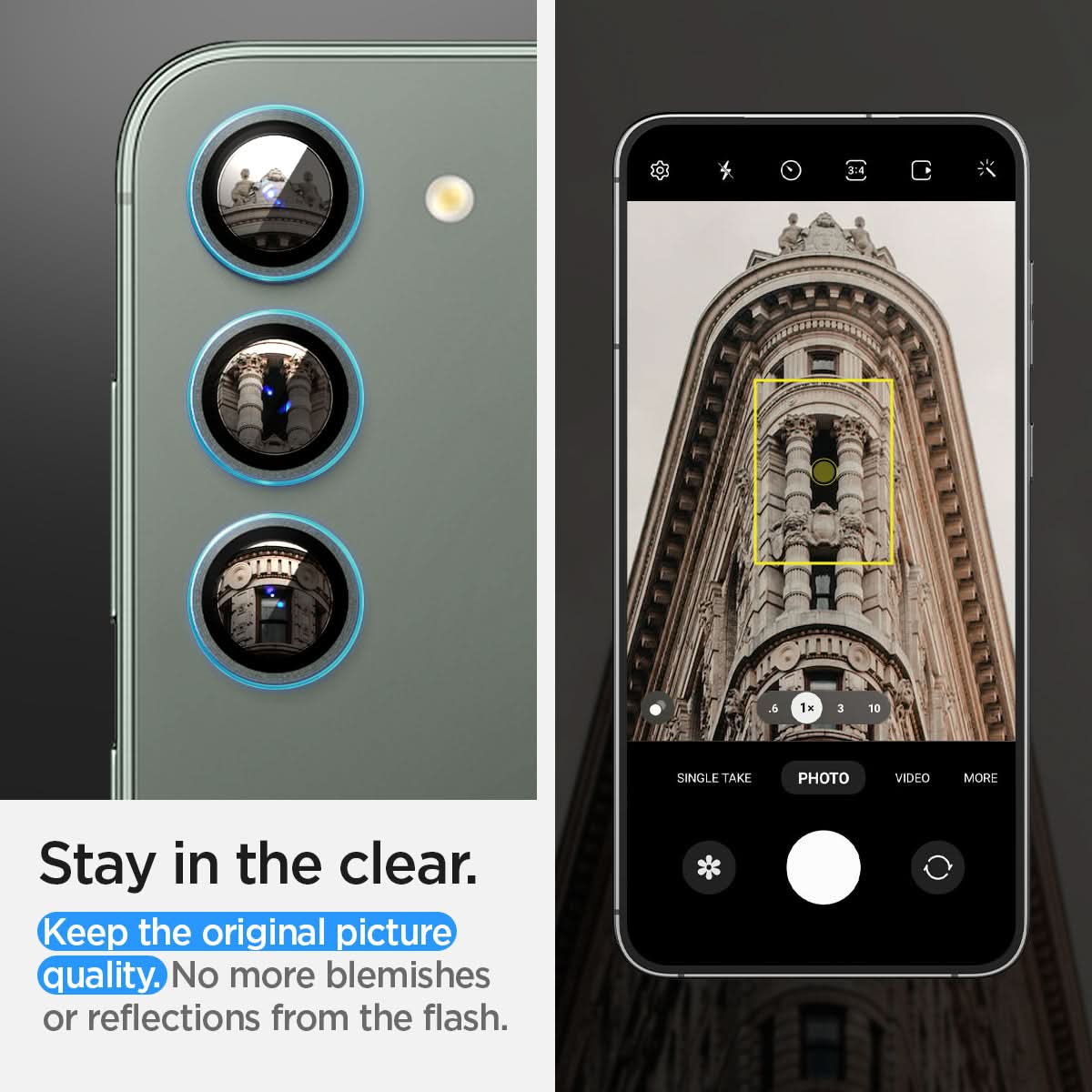 Galaxy S23 Series - Optik Pro EZ Fit Lens Protector