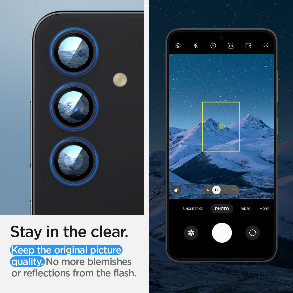 Galaxy S24 Series - Optik Pro EZ Fit Lens Protector