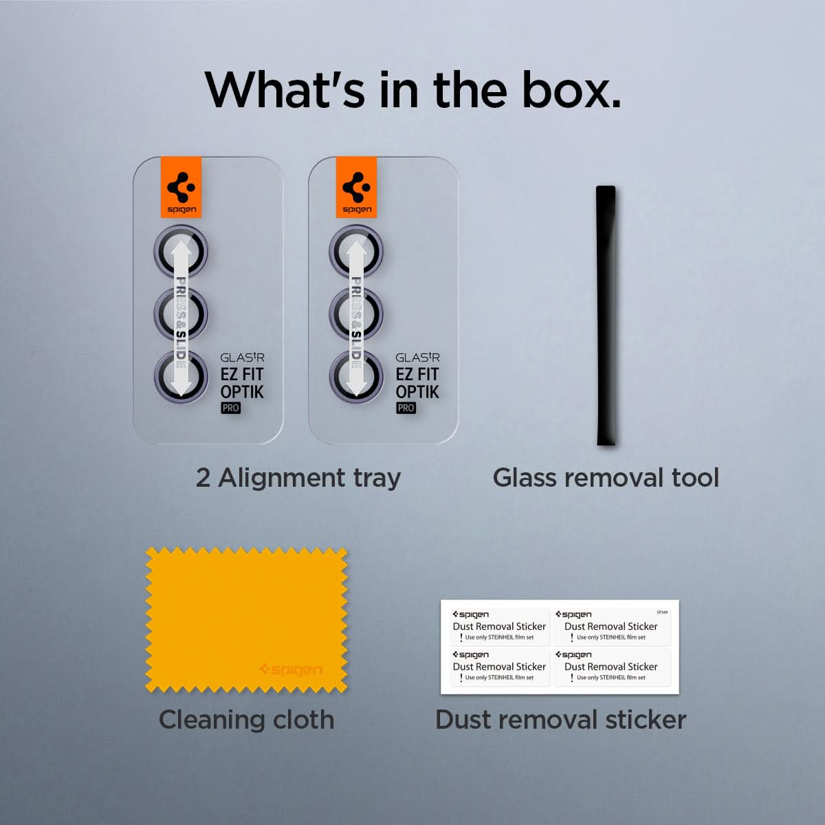 Galaxy S24 Series - Optik Pro EZ Fit Lens Protector