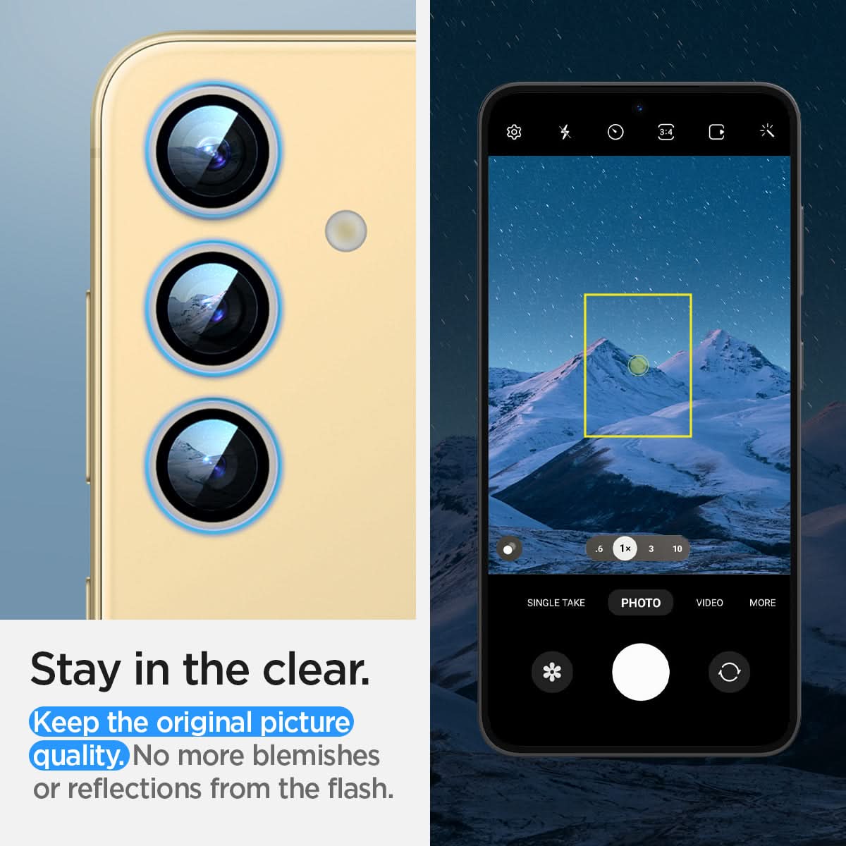 Galaxy S24 Series - Optik Pro EZ Fit Lens Protector