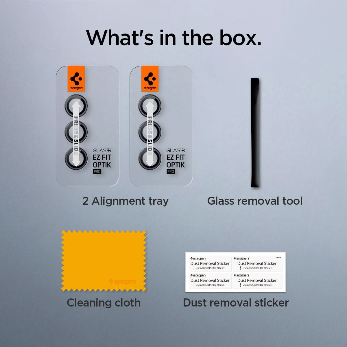 Galaxy S24 Series - Optik Pro EZ Fit Lens Protector