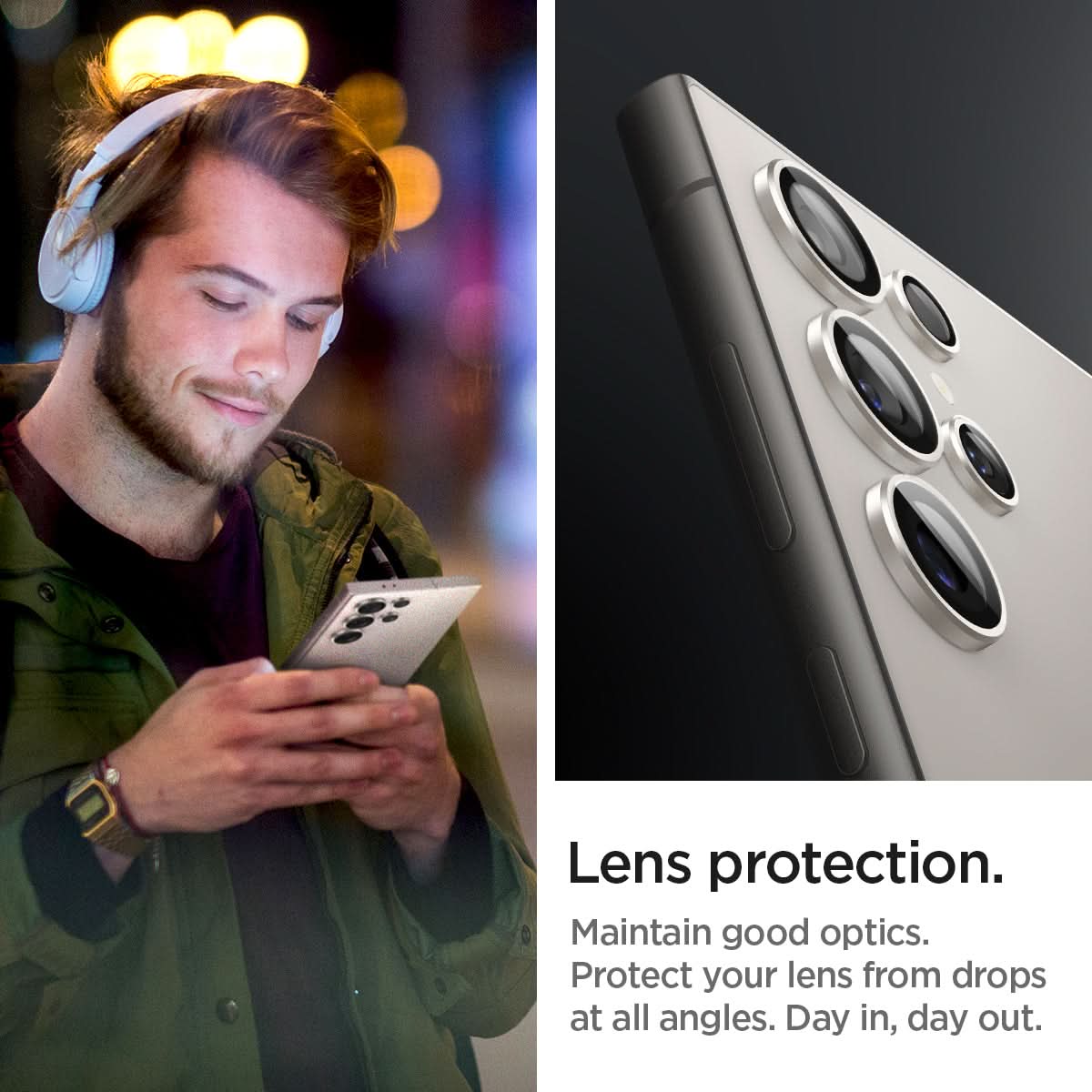 Galaxy S24 Series - Optik Pro EZ Fit Lens Protector