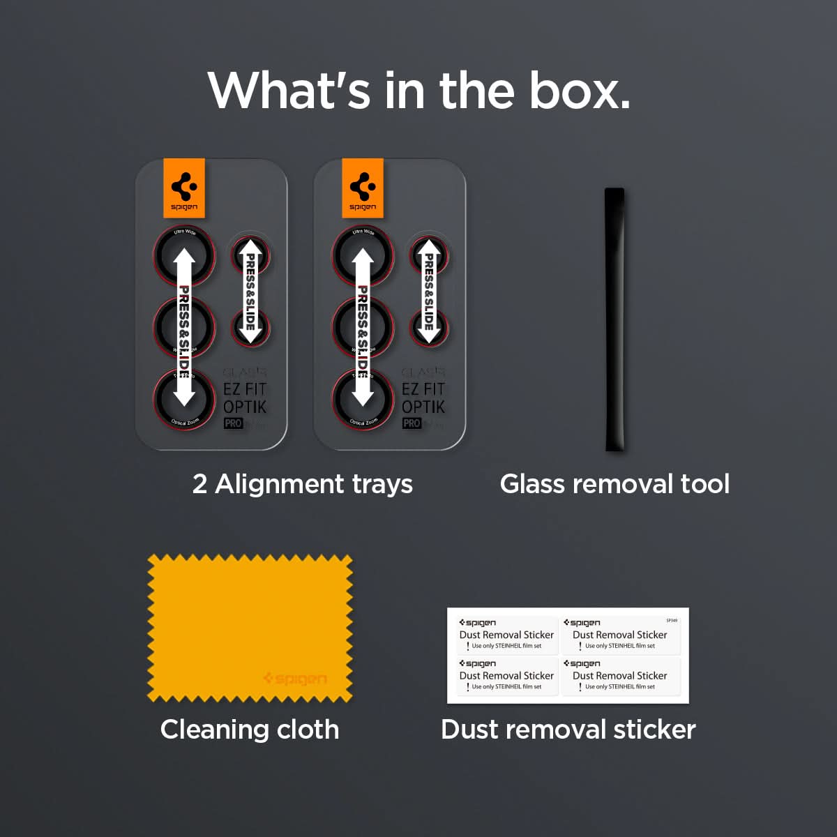 Galaxy S24 Series - Optik Pro EZ Fit Lens Protector