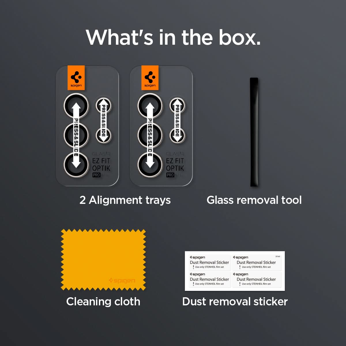 Galaxy S24 Series - Optik Pro EZ Fit Lens Protector