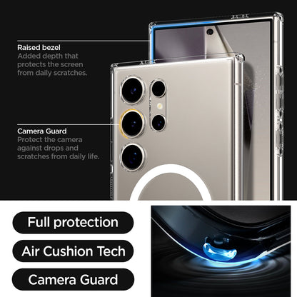 Galaxy S24 Series - Ultra Hybrid Metal Ring (Mag Fit)