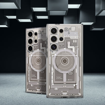 Galaxy S24 Series - Ultra Hybrid Metal Ring Zero One (Mag Fit)