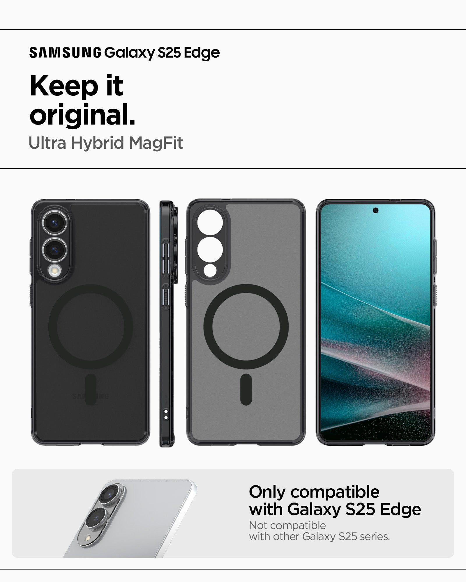 Galaxy S25 Edge - Ultra Hybrid (Mag Fit)