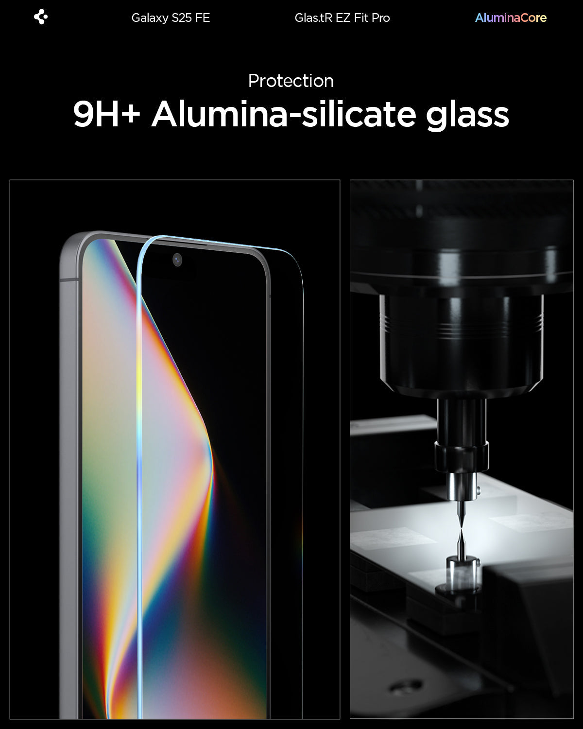 Galaxy S25 FE Series - GLAS.tR EZ Fit Pro
