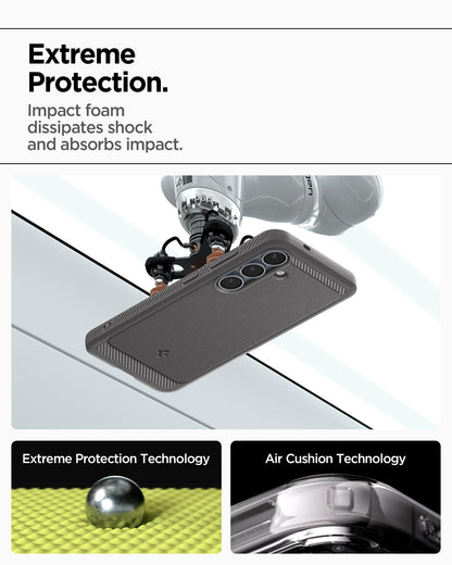 Galaxy S25 Series - Rugged Armor (Mag Fit)