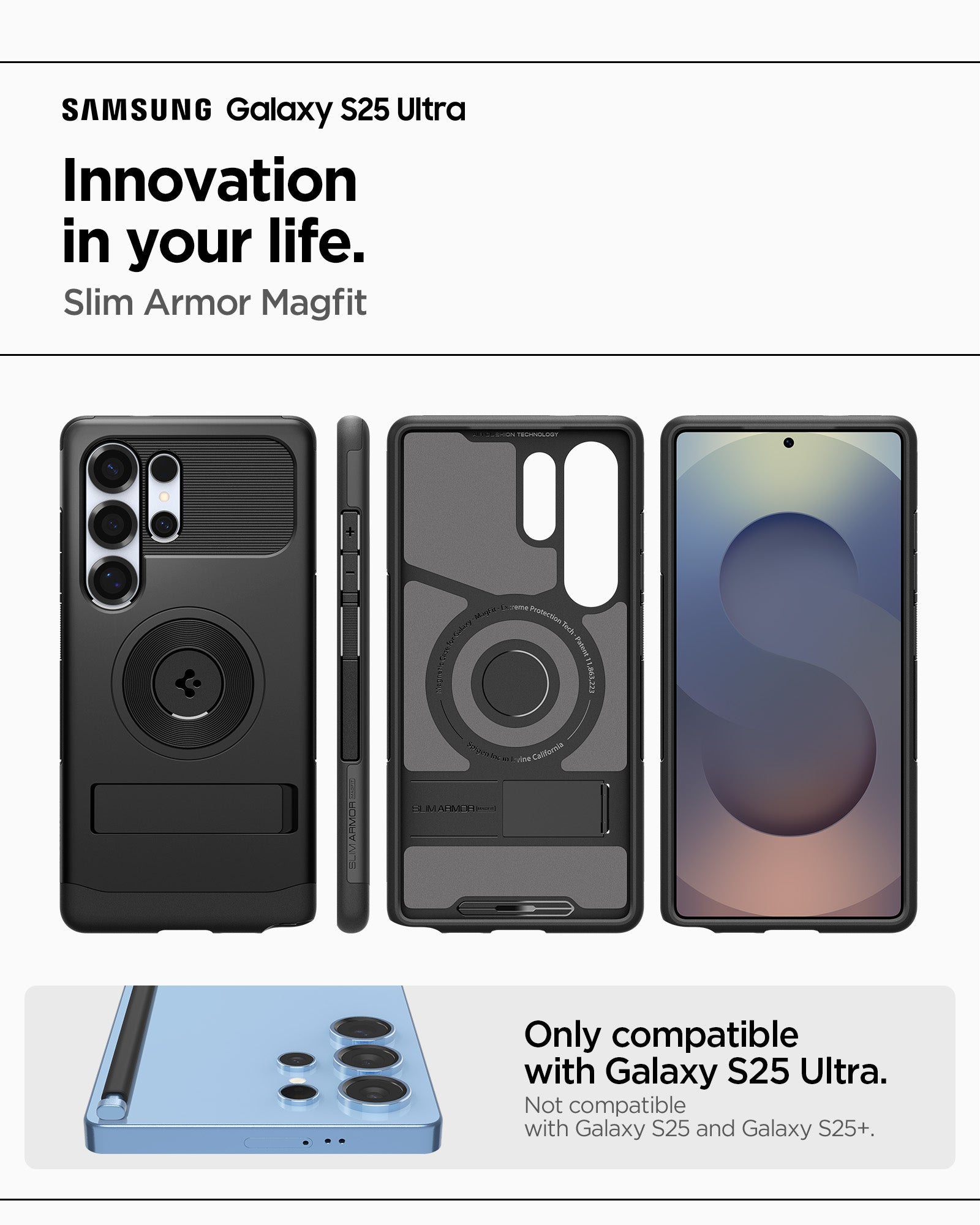 Galaxy S25 Series - Slim Armor (Mag Fit)