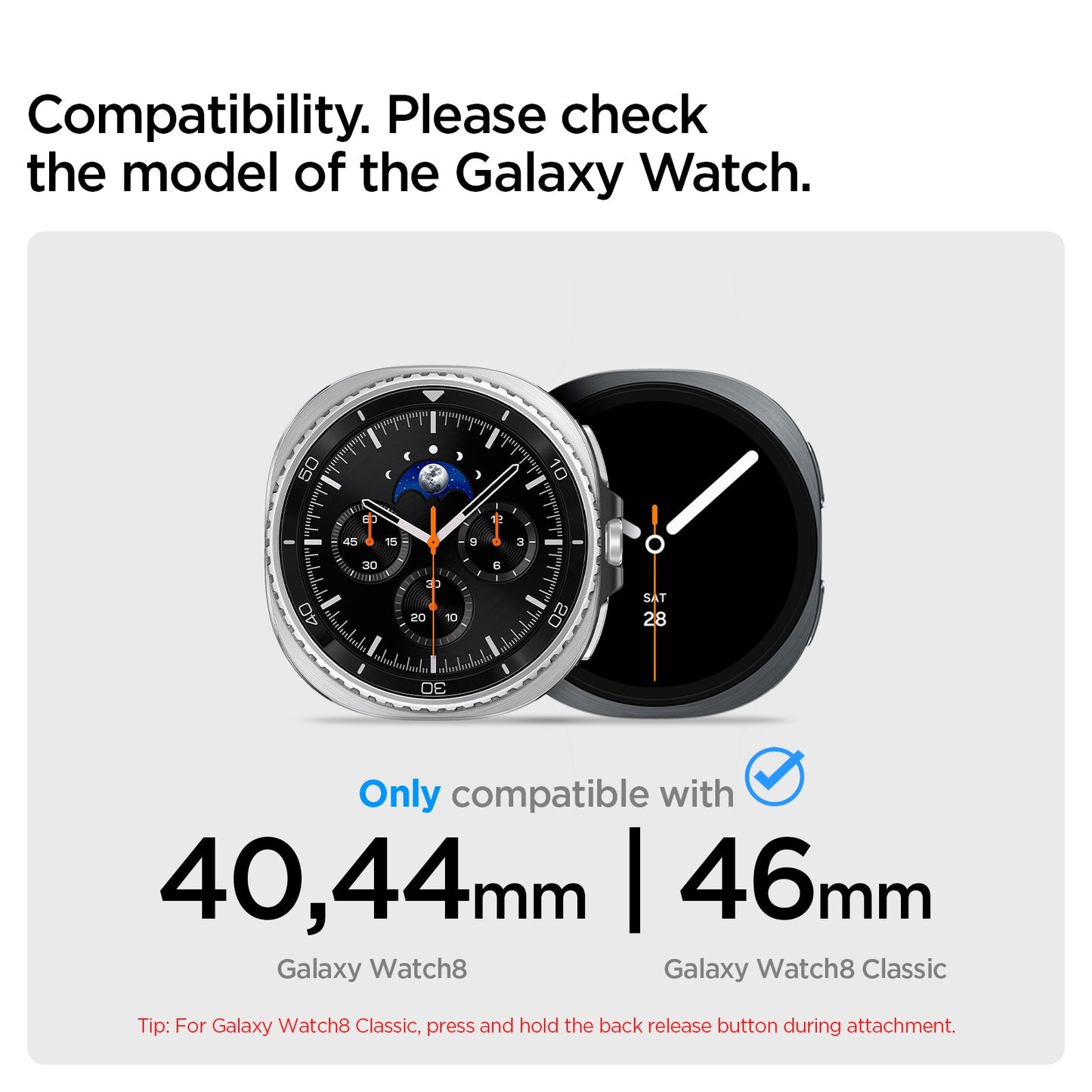Galaxy Watch 8 Series - Modern Fit Titanium