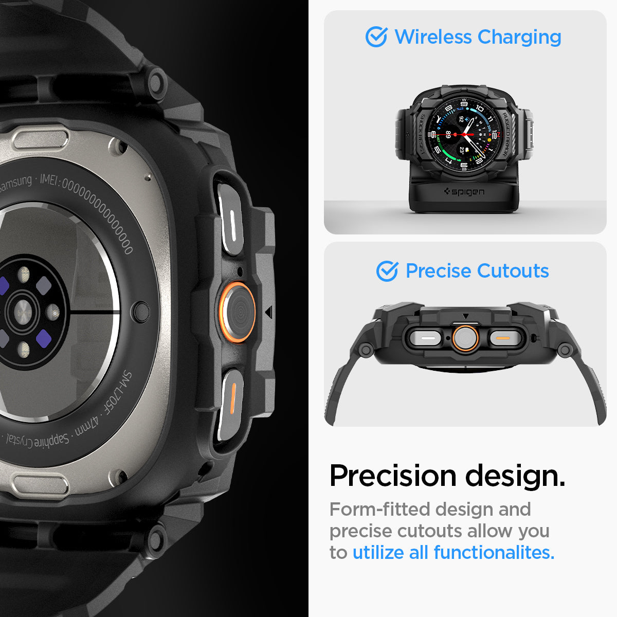 Galaxy Watch Series - Rugged Armor Pro