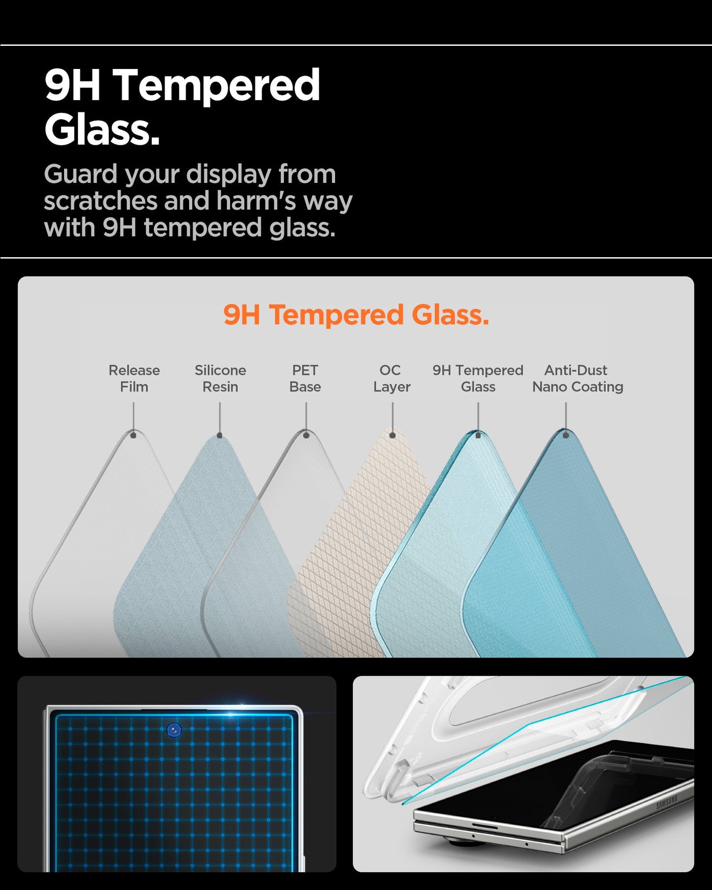 Galaxy Z Fold 7 Series - GLAS.tR EZ Fit Pro