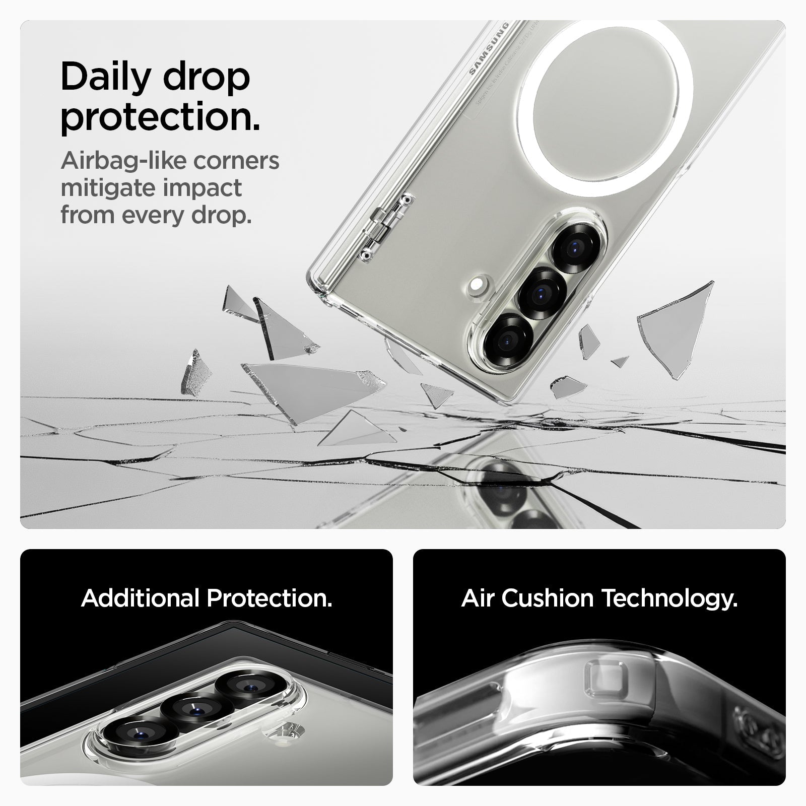 Galaxy Z Fold 7 Series - Ultra Hybrid Pro (Mag Fit)