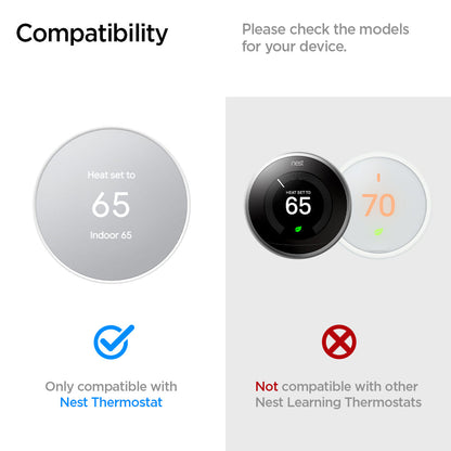 Google Nest Thermostat Wall Plate