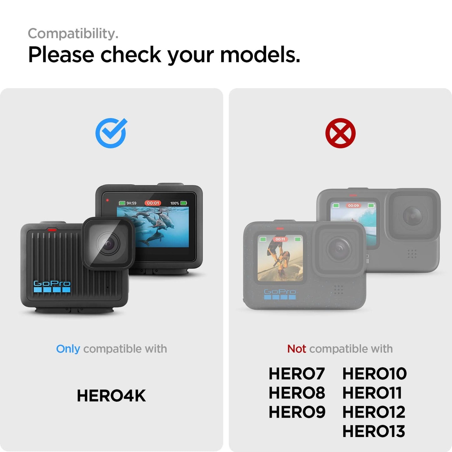GoPro HERO Series - Glas.tR SLIM
