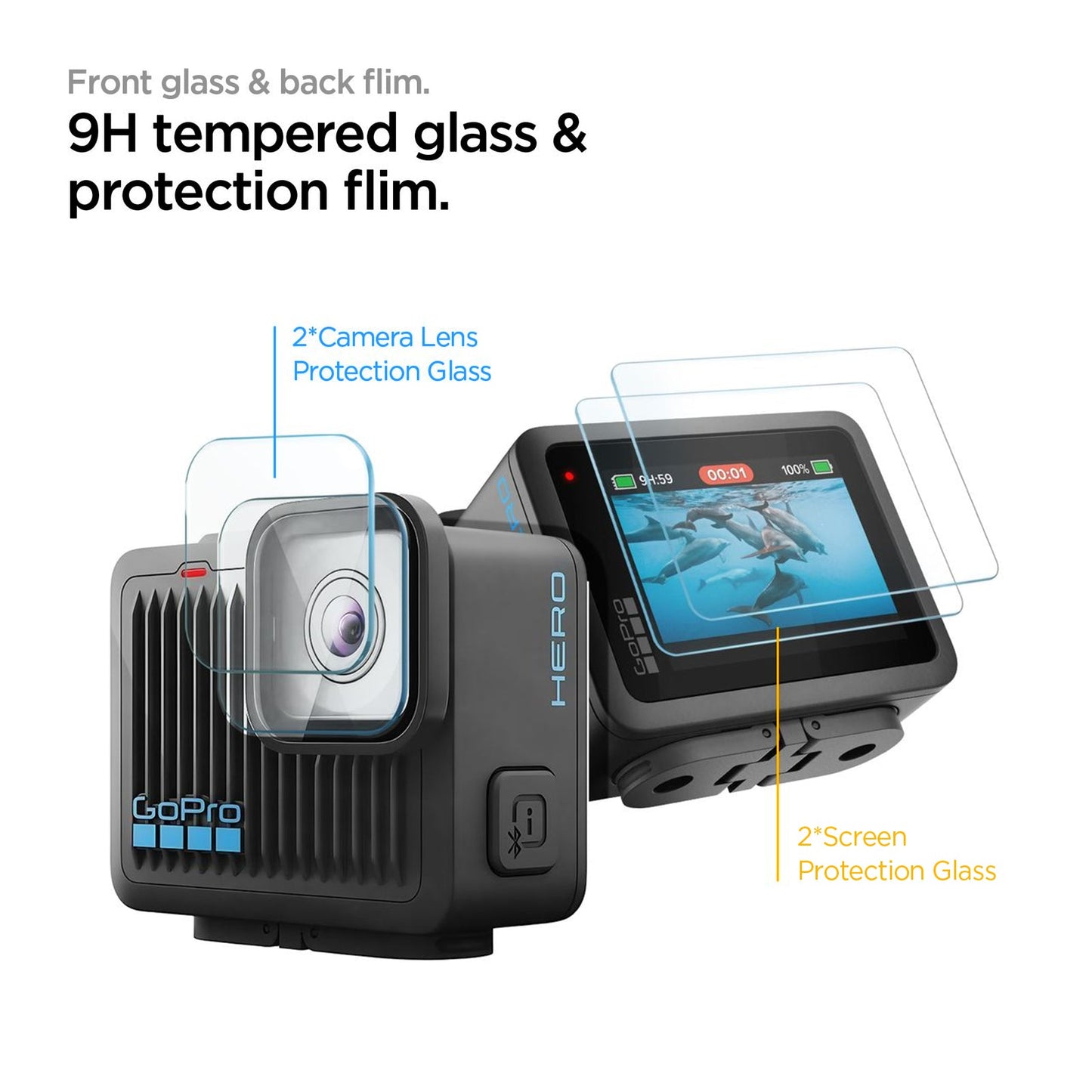 GoPro HERO Series - Glas.tR SLIM