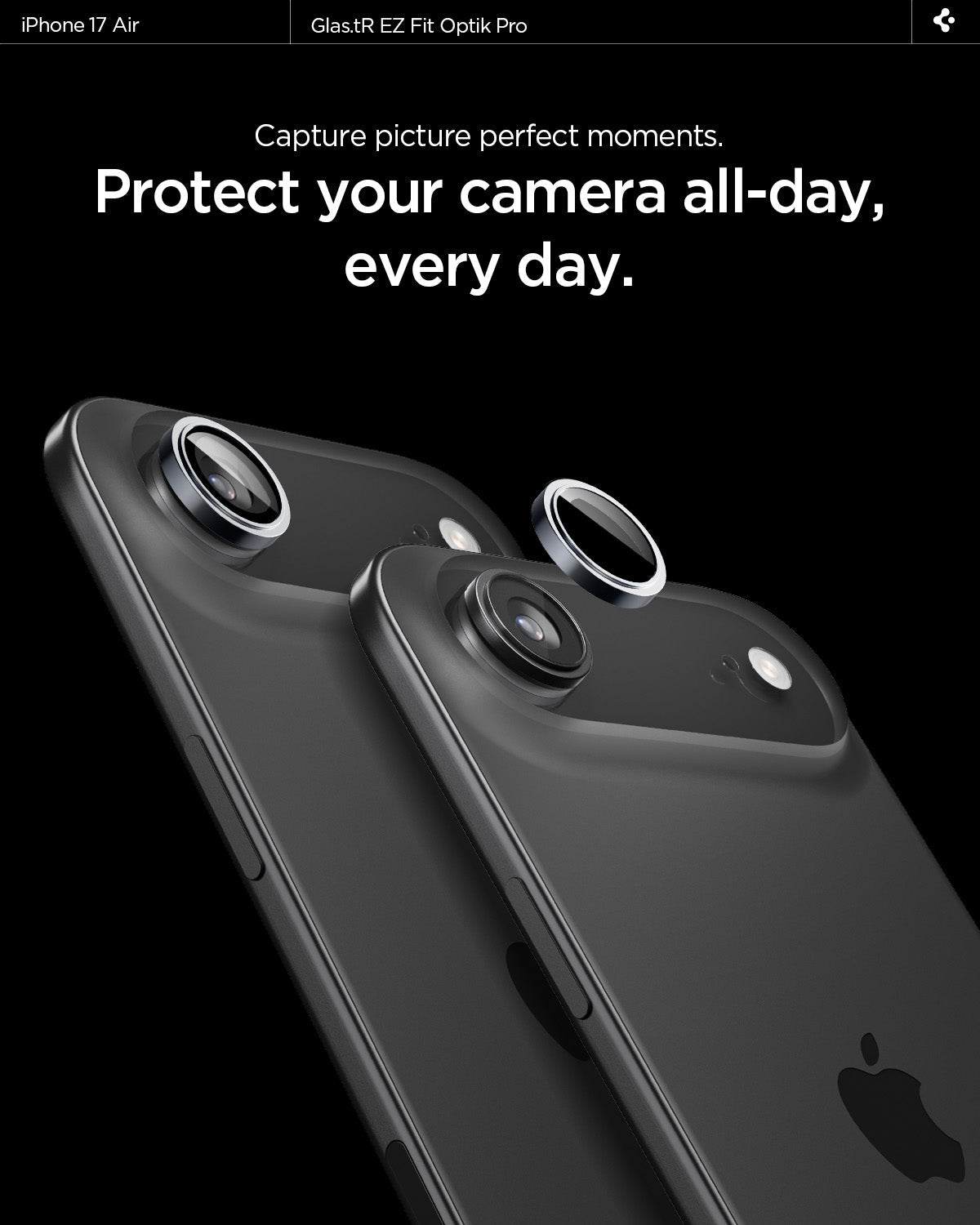 iPhone 17 Series - Optik Pro EZ Fit Lens Protector
