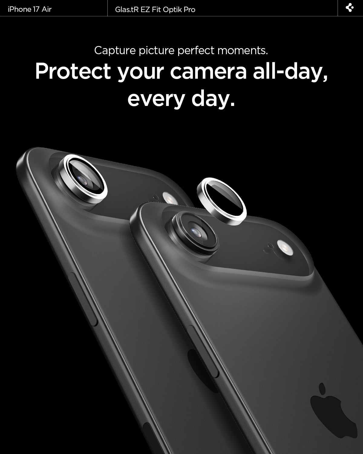 iPhone 17 Series - Optik Pro EZ Fit Lens Protector