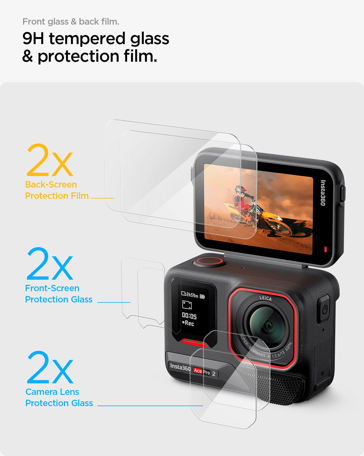 Insta360 Series - Glas.tR SLIM