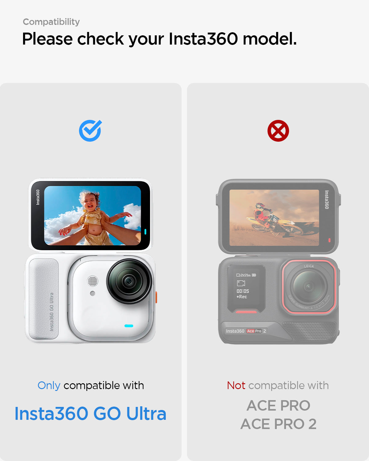 Insta360 Series - Glas.tR SLIM