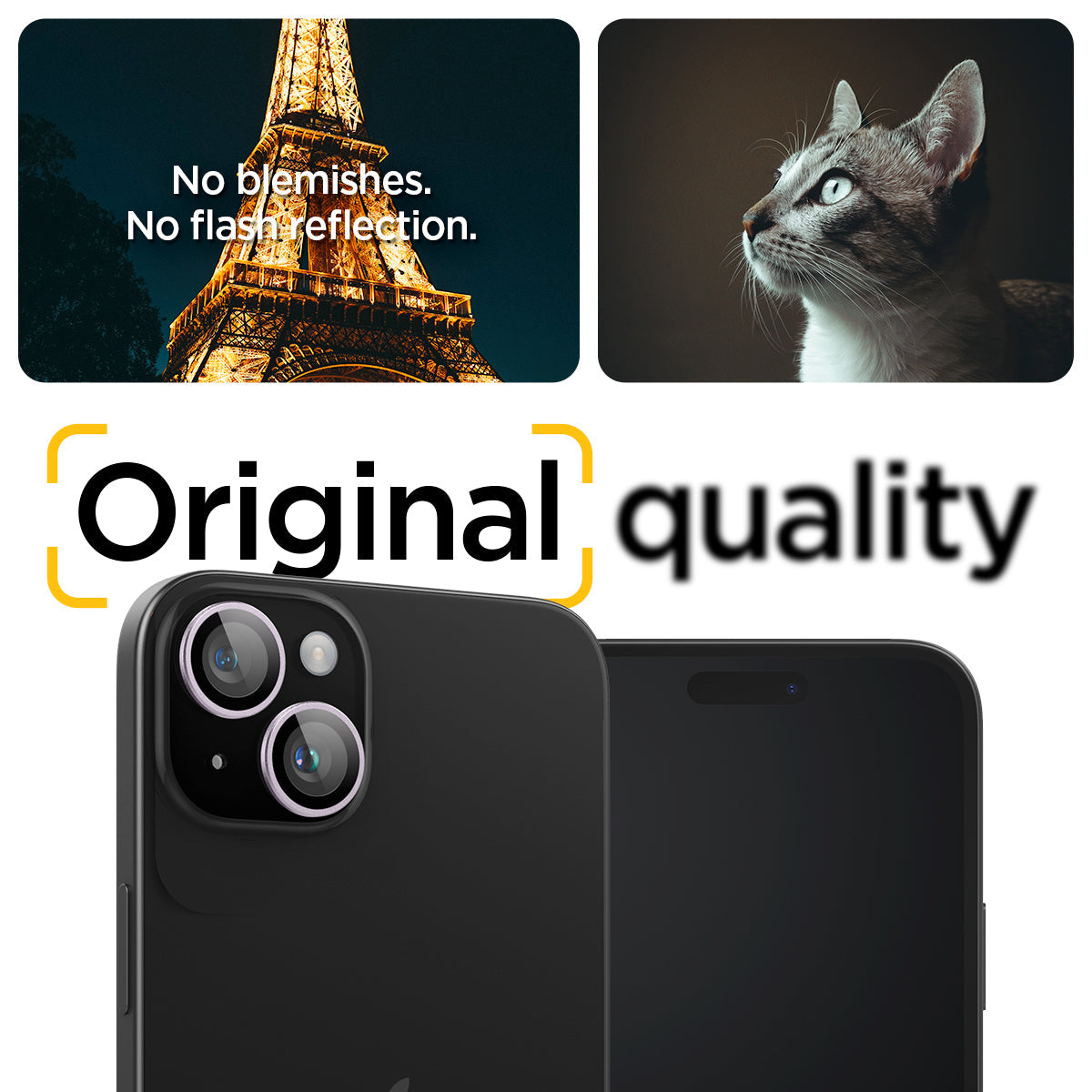 iPhone 15 Series - Optik Pro EZ Fit Lens Protector