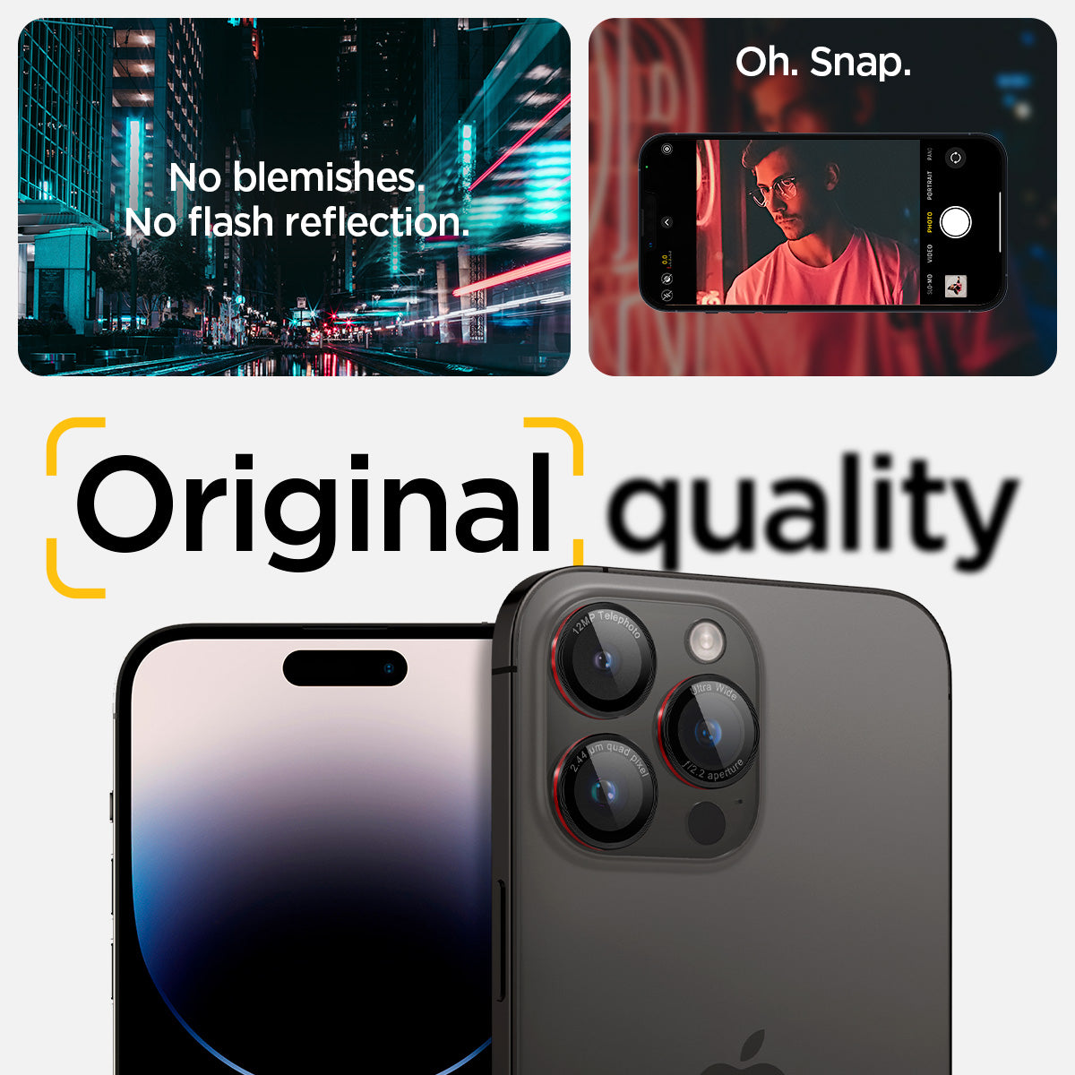 iPhone 15 Series - Optik Pro EZ Fit Lens Protector
