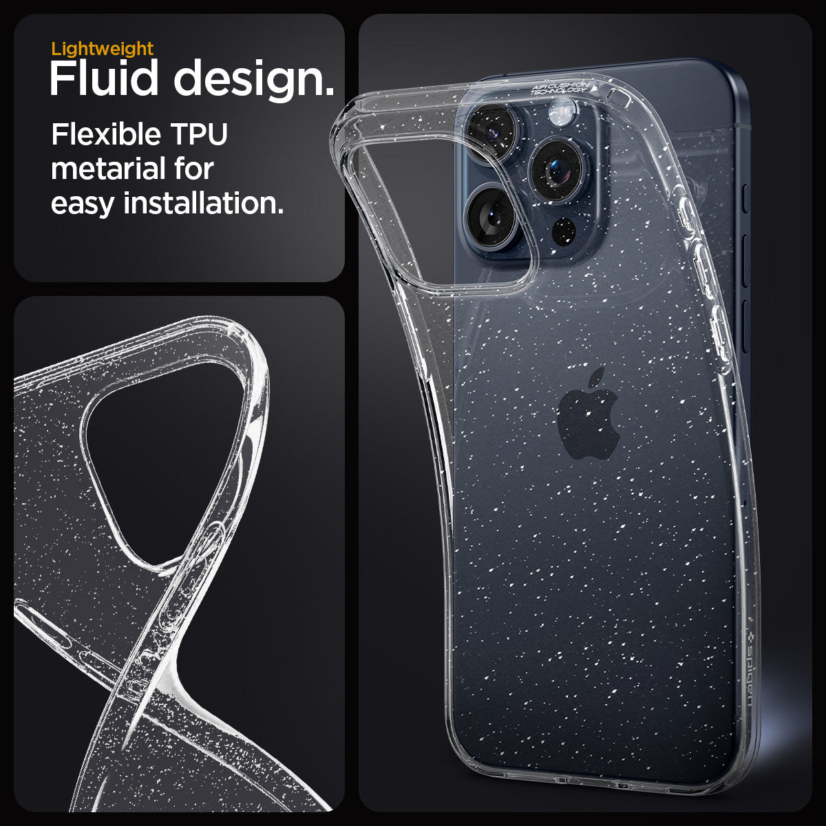 iPhone 15 Series - Liquid Crystal Glitter