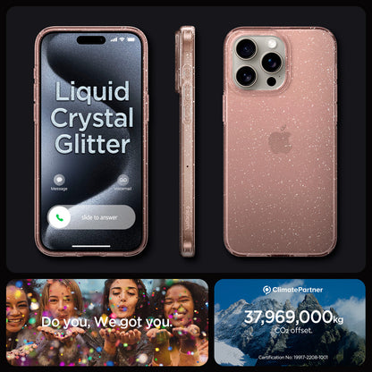 iPhone 15 Series - Liquid Crystal Glitter