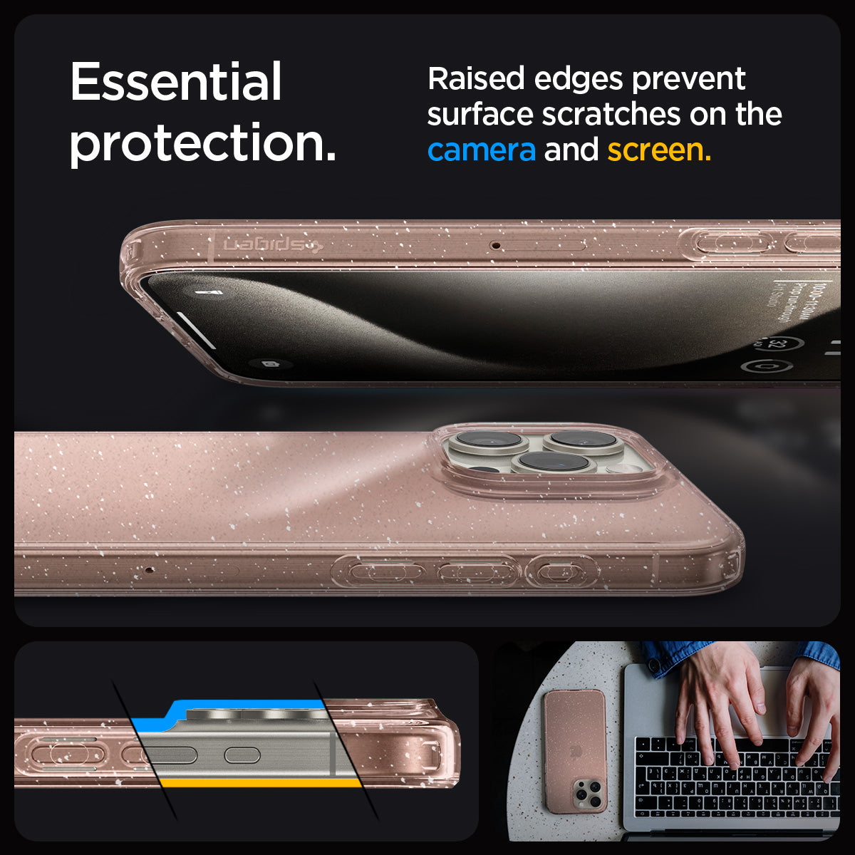 iPhone 15 Series - Liquid Crystal Glitter