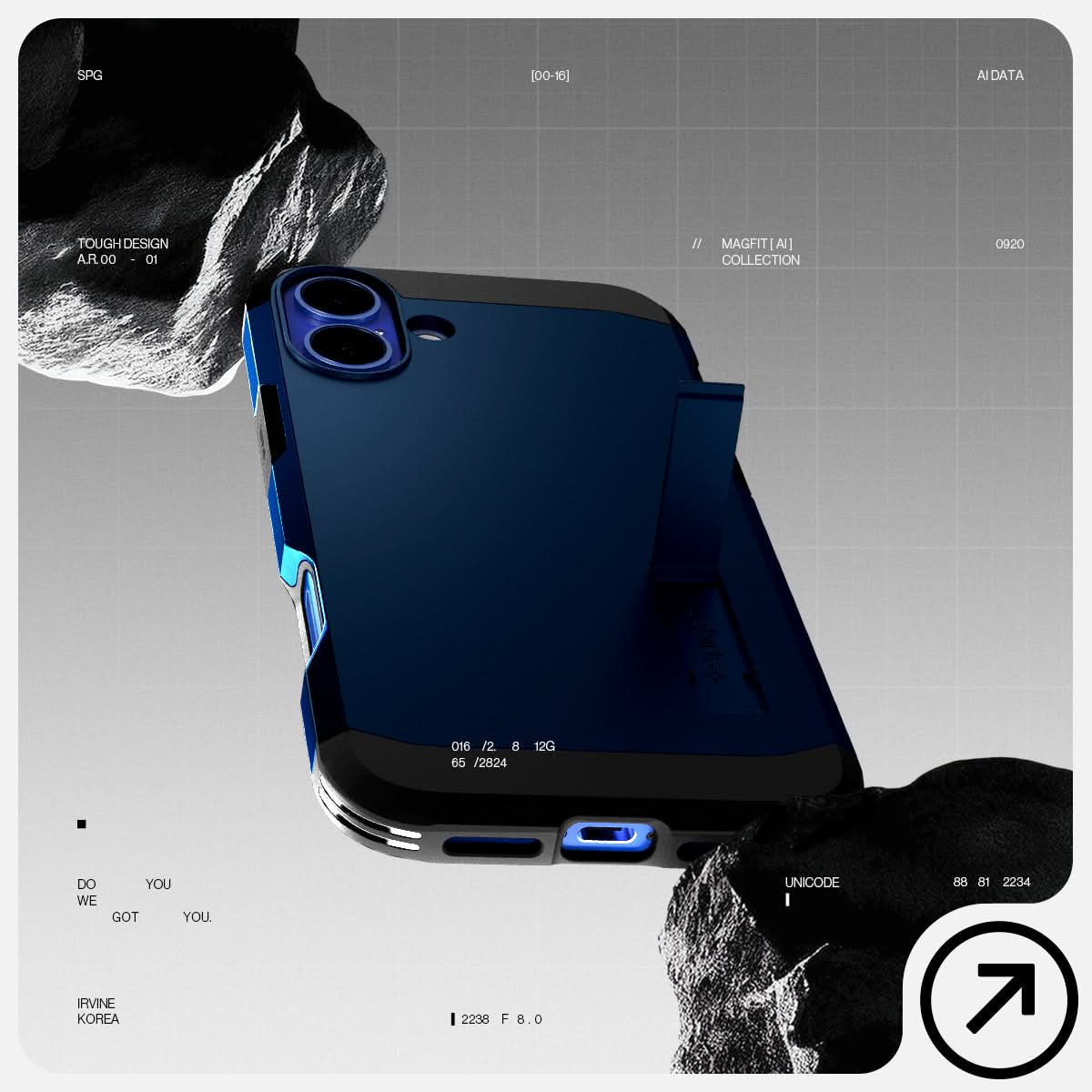 iPhone 16 Series - Tough Armor AI (Mag Fit)