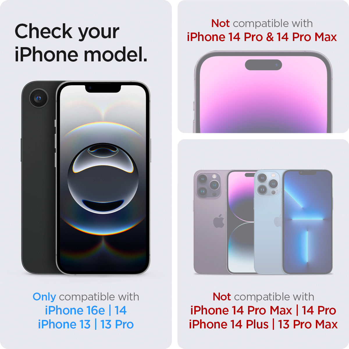 iPhone 16e Series - GLAS.tR EZ Fit