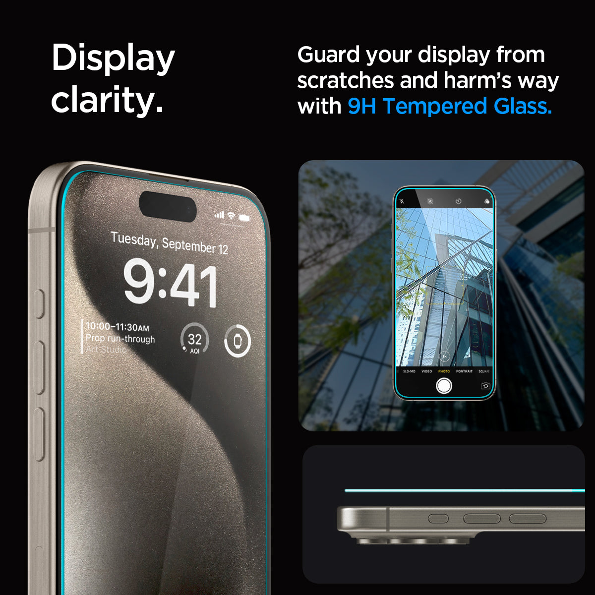 iPhone 15 Series - GLAS.tR EZ Fit | Sensor Protected