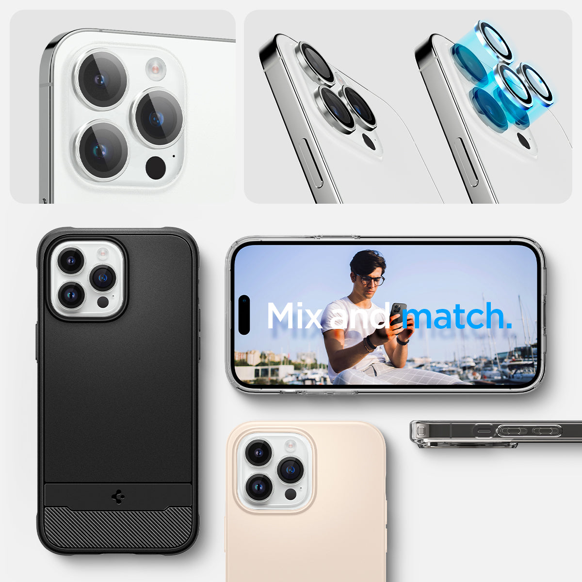 iPhone 15 Series - Optik Pro EZ Fit Lens Protector