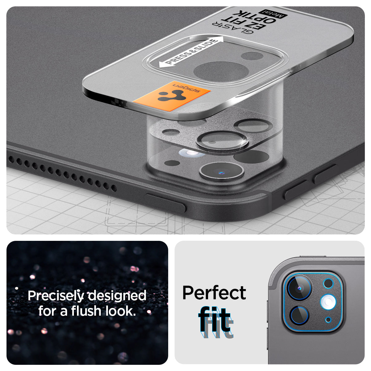 iPad Pro Series - Optik Pro EZ Fit Lens Protector