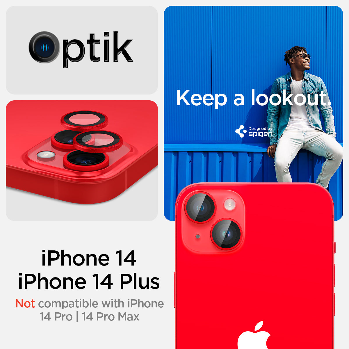 iPhone 14 Series - EZ Fit Optik Pro Lens Protector