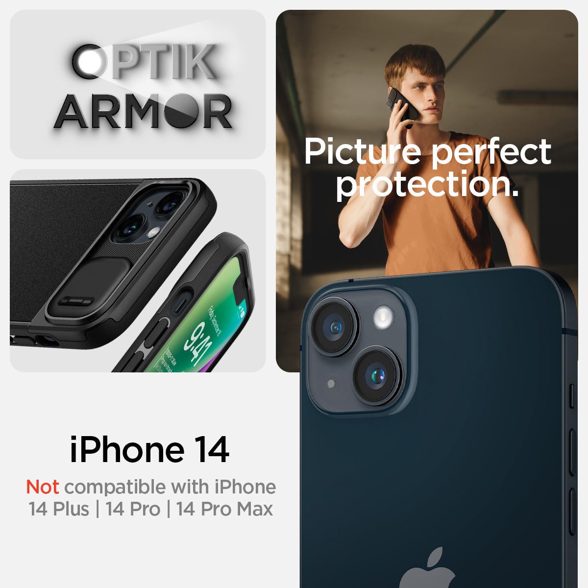 iPhone 14 Series - Optik Armor (Mag Fit)
