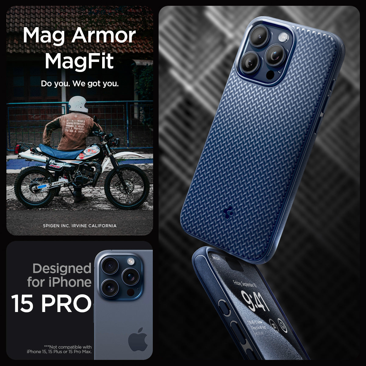 iPhone 15 Series - Mag Armor (Mag Fit)